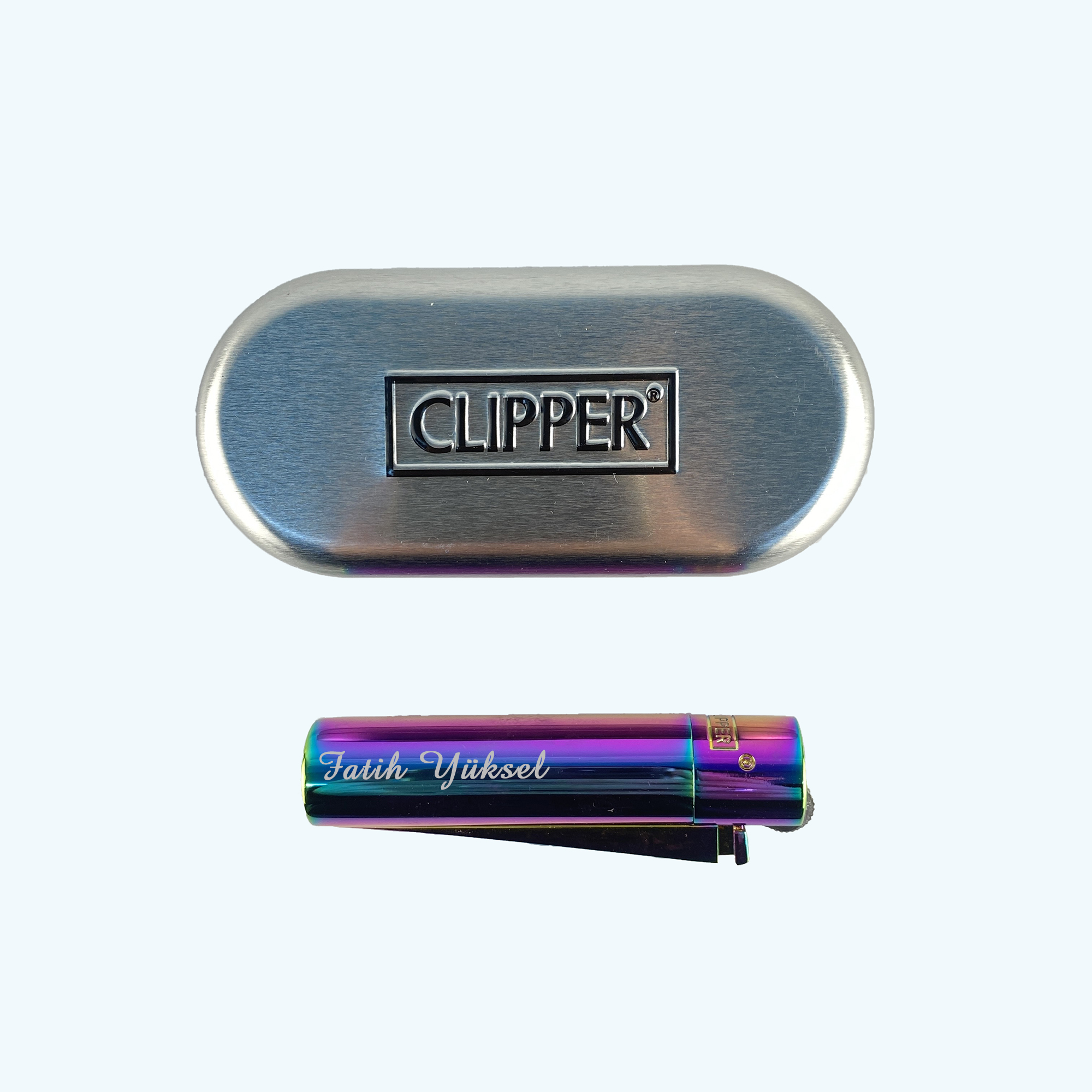 Kişiye Özel Çakmak Clipper Marka Özel Üretim Renk Tasarım Gazlı Çakmak