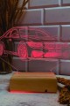 Kişiye Özel Bmw Tasarım Plakalı Rgb 3D Gece Lambası