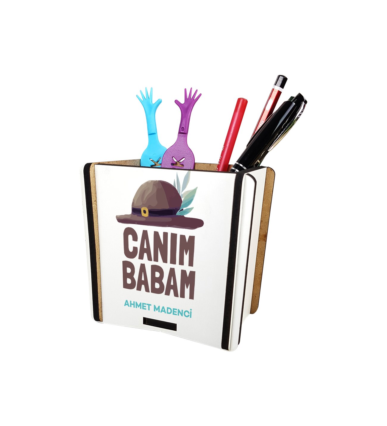 Canım Babam İsme Özel Masa Kalemliği