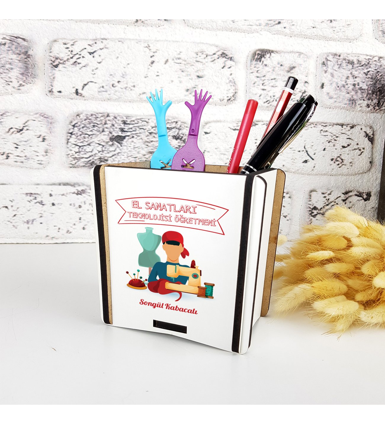 El Sanatları Teknolojisi Öğretmeni Hediye Kalemlik El Sanatları Teknolojisi Öğretmeni Hediye Kalemlik