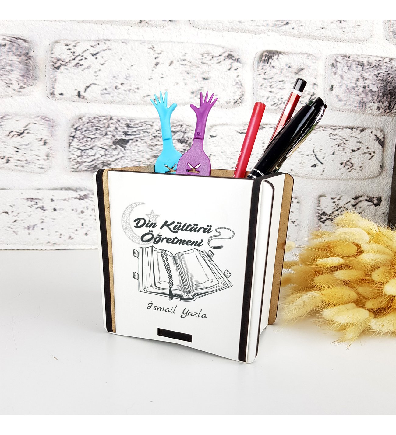 Din Kültürü Öğretmeni Hediye Masaüstü Kalemlik Din Kültürü Öğretmeni Hediye Masaüstü Kalemlik