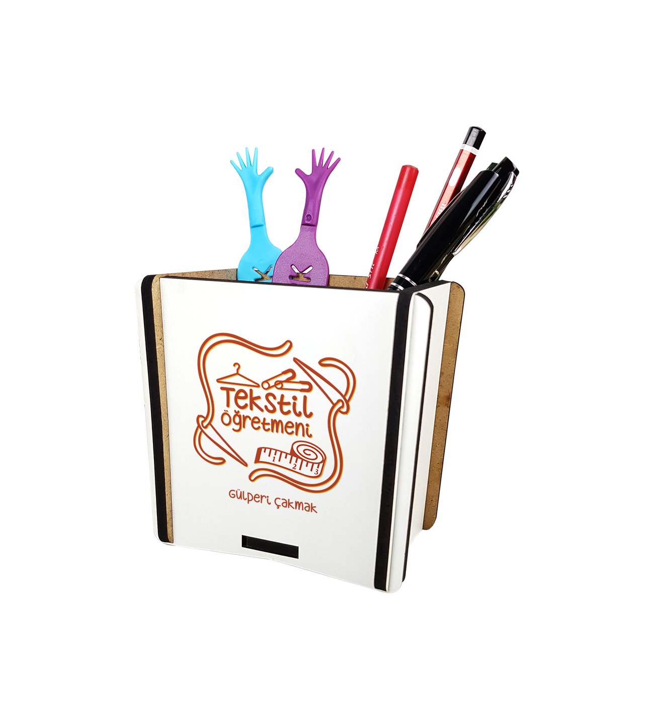 Tekstil Öğretmenine Hediye Kalemlik