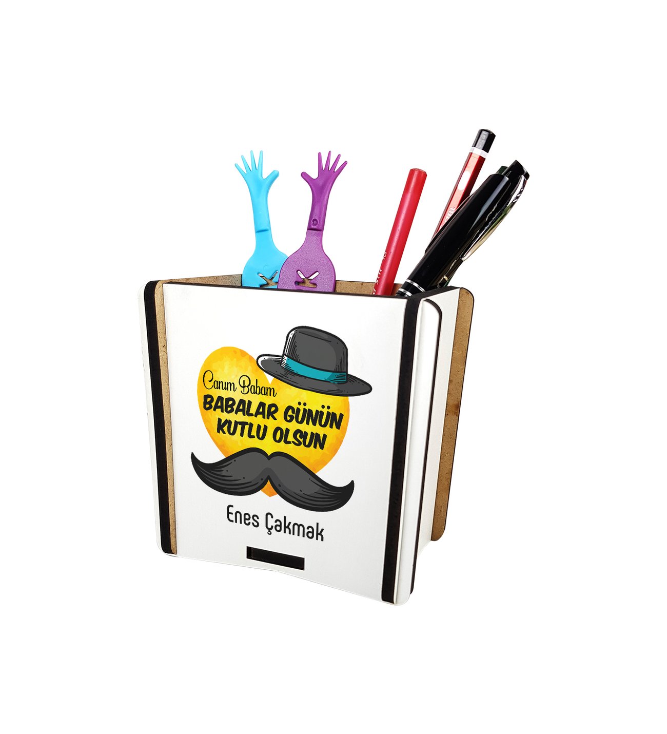 Babalar Günün Kutlu Olsun İsme Özel Kalemlik