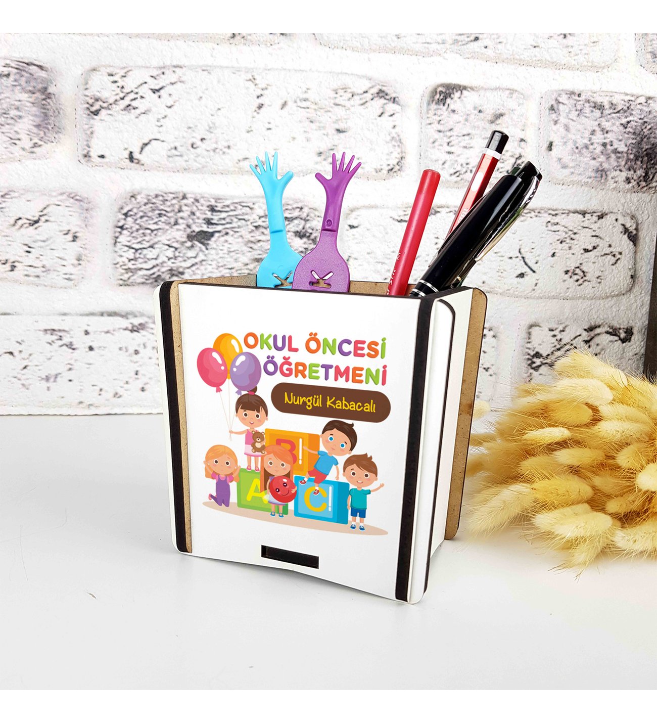 Okul Öncesi Öğretmenine Hediye Kalemlik Okul Öncesi Öğretmenine Hediye Kalemlik