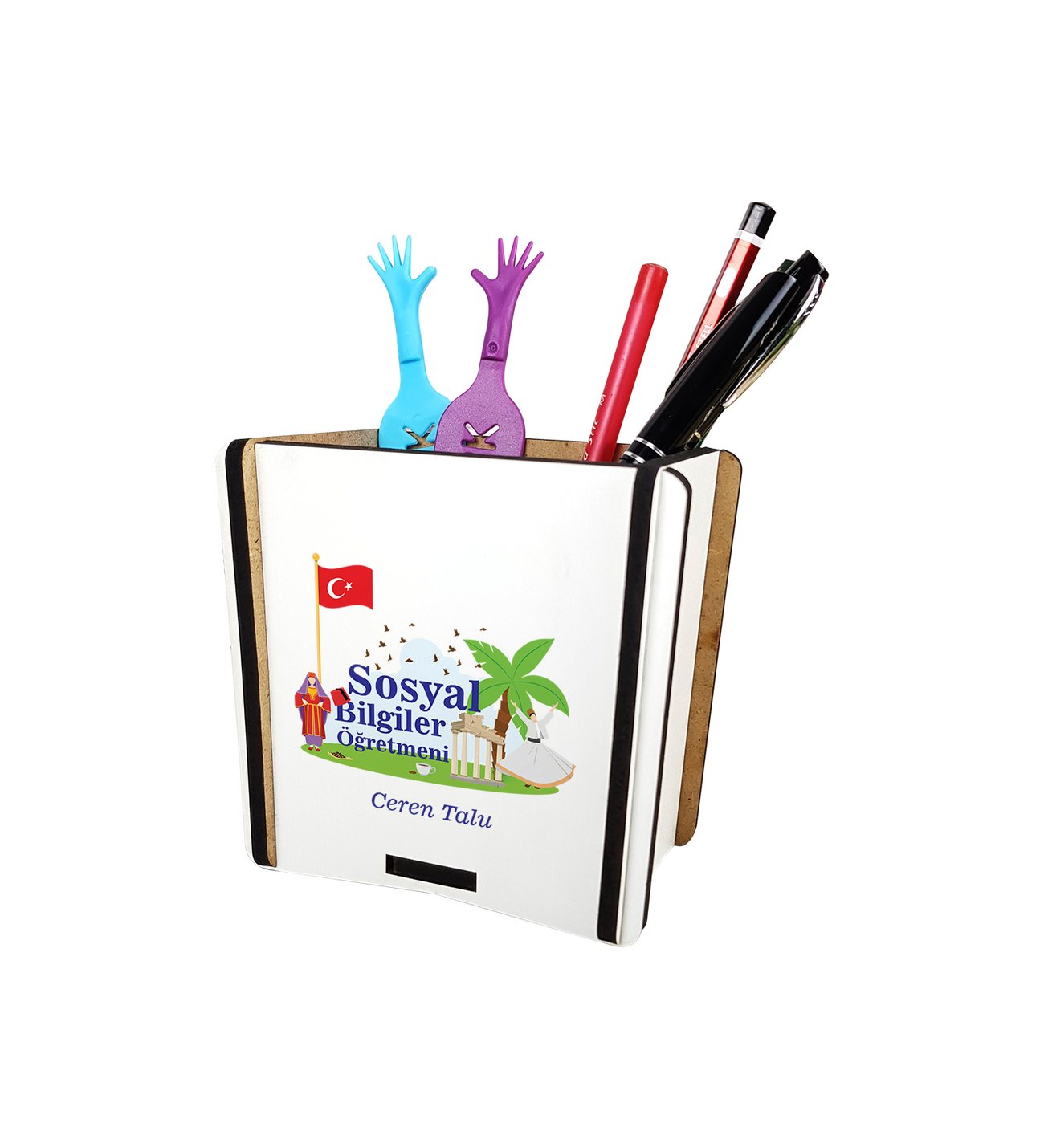 Sosyal Bilgiler Öğretmenine Hediye Kalemlik