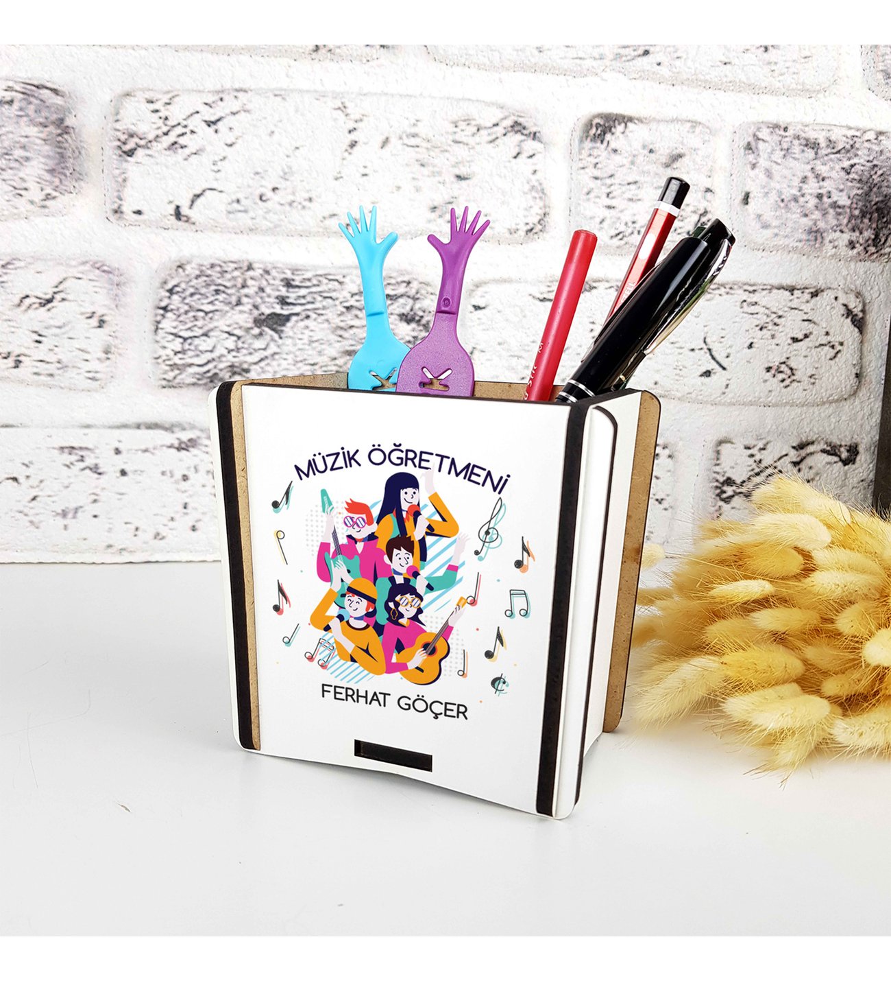Müzik Öğretmenine Hediye Kalemlik Müzik Öğretmenine Hediye Kalemlik