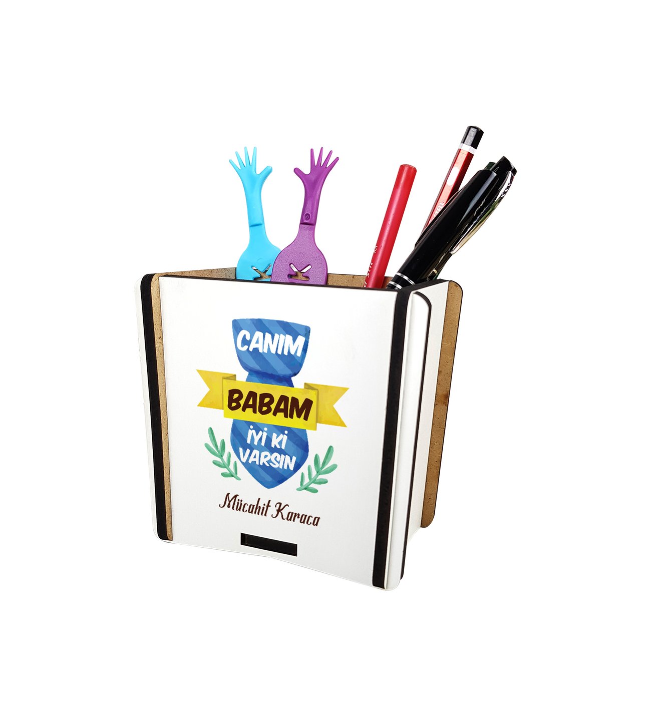 Canım Babam İyi ki Varsın İsme Özel Kalemlik Canım Babam İyi ki Varsın İsme Özel Kalemlik