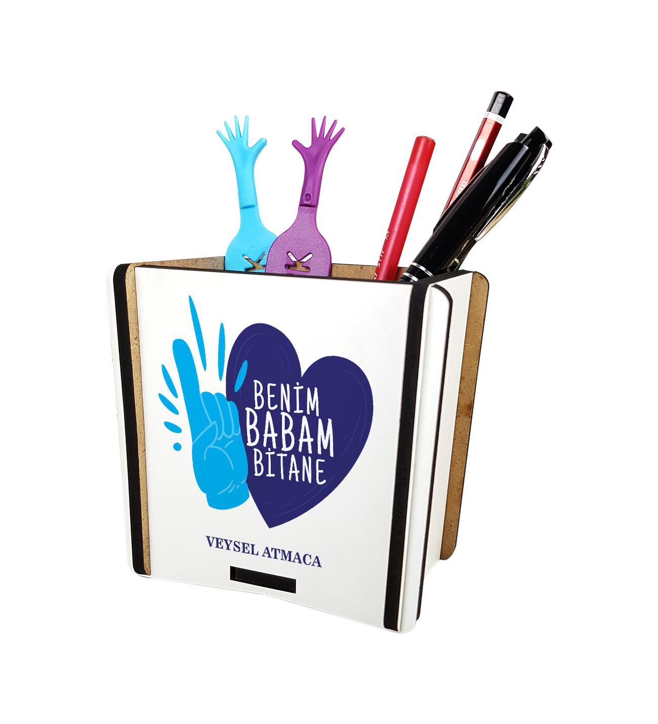 Benim Babam Bitane İsme Özel Kalemlik