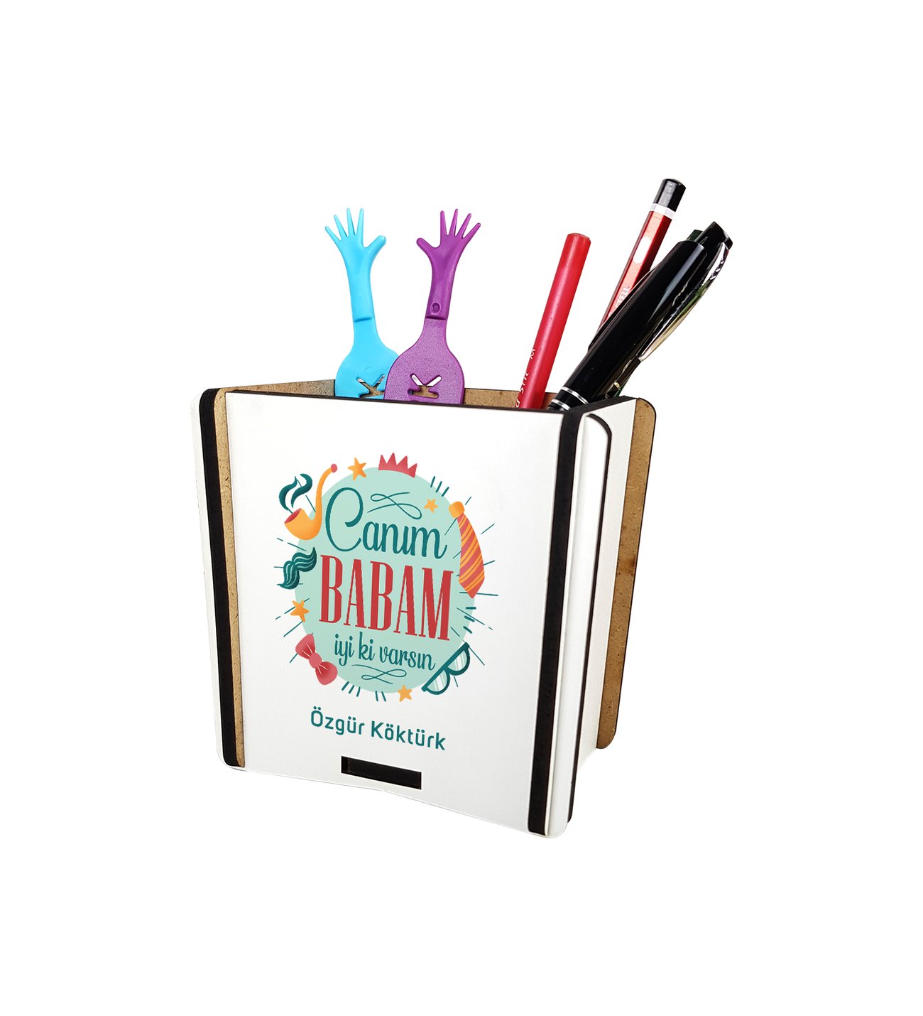 Canım Babam İyi ki Varsın Babalar Günü Kalemlik