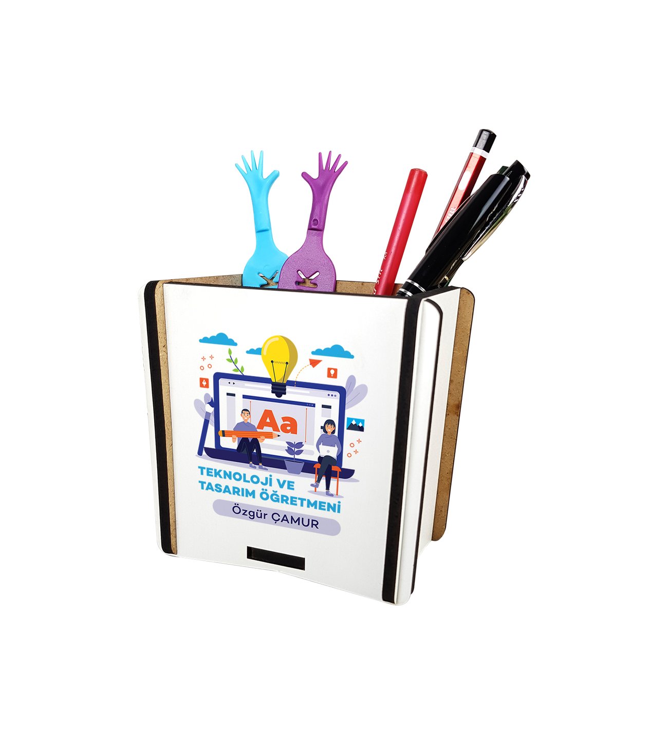 Teknoloji ve Tasarım Öğretmenine Hediye Kalemlik