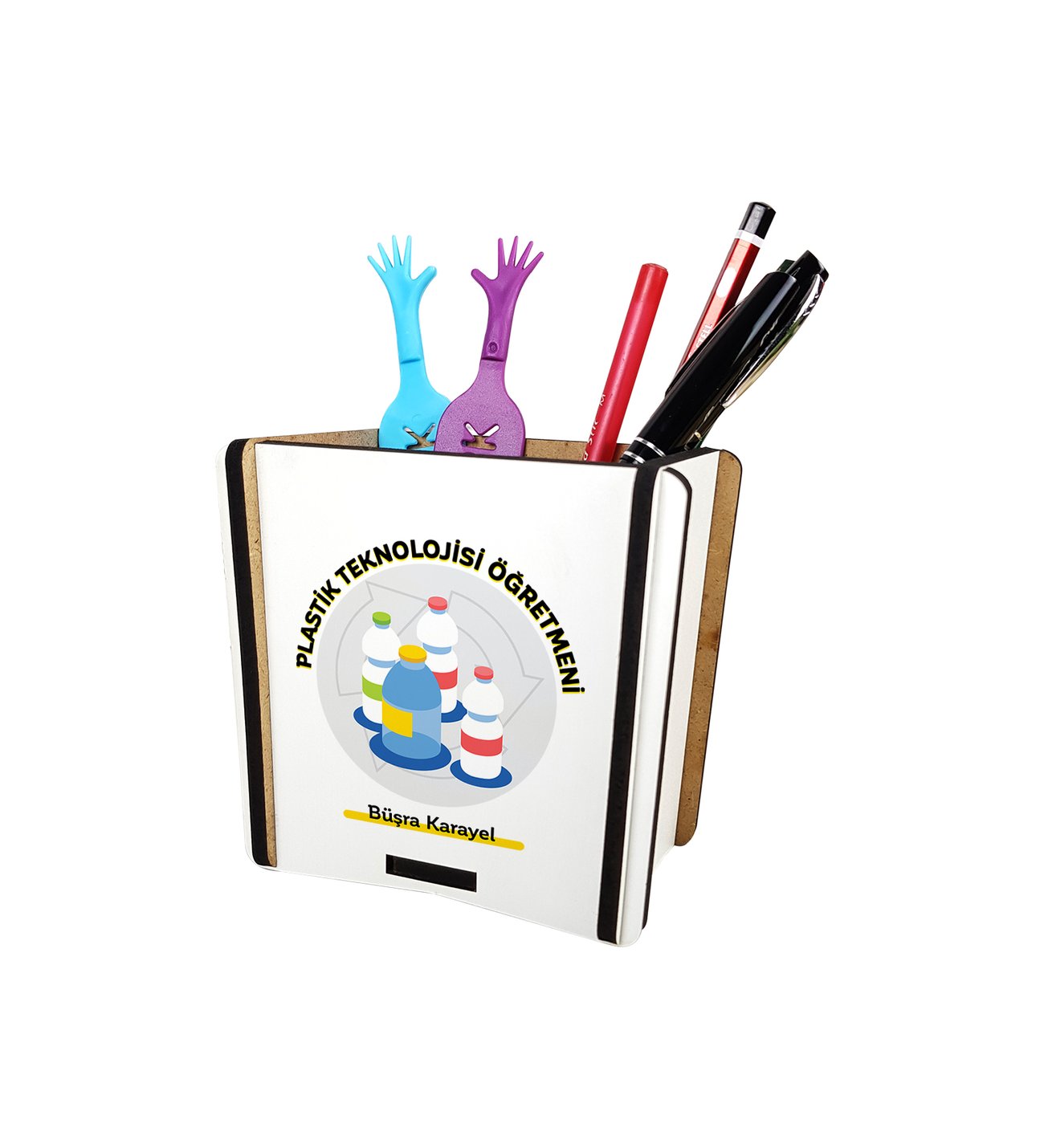 Plastik Teknolojisi Öğretmenine Hediye Kalemlik
