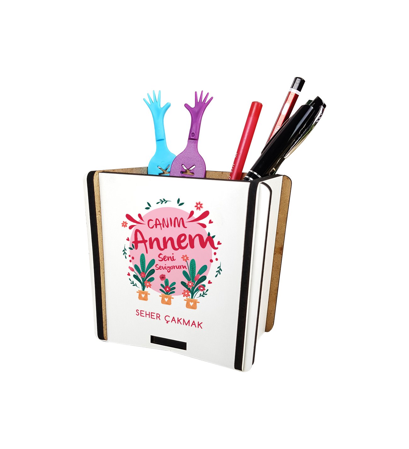 Anneler Günü Canım Annem Seni Seviyorum Kalemlik Anneler Günü Canım Annem Seni Seviyorum Kalemlik