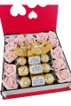 Ferrero Rocher Ve Sevimli Ayıcıklı Sevgiliye Hediye Kutu