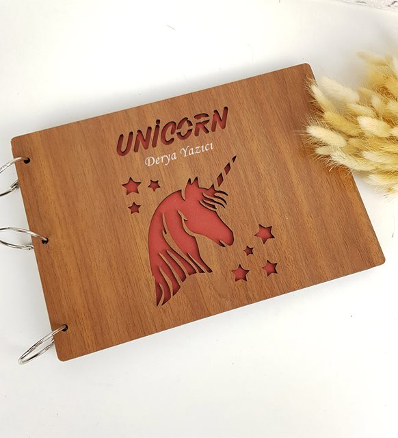 İsme Özel Unicorn Tasarım Fotoğraf Albümü